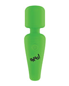 Glow in the Dark Mini Wand Massager Green Rechargeable > Sex Toys > Mini Massagers