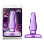 B Yours Eclipse Pleaser Medium Tapered Shape Anal Toy Purple Medium > Anal Range > Butt Plugs