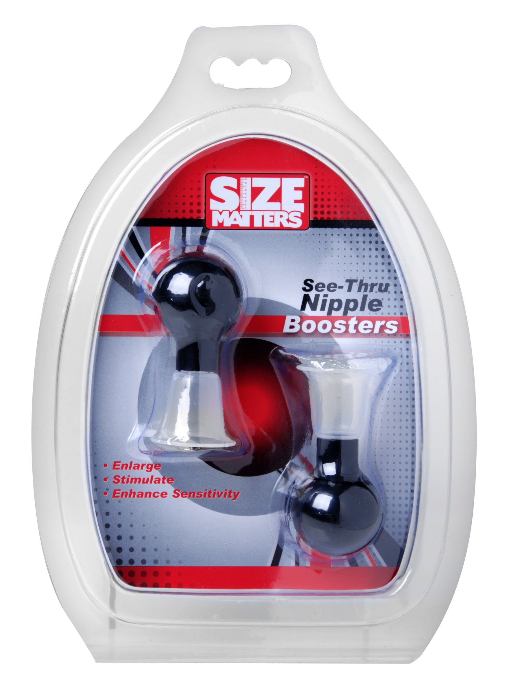 Size Matters See Thru (Clear) – Transparent Nipple Booster Pumps Nipple Suckers
