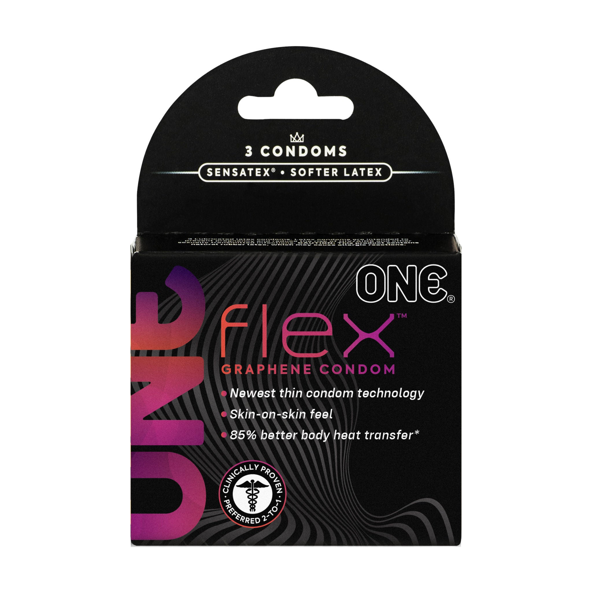 One Flex Condoms - 3 Pack > Essentials > Condoms Main image