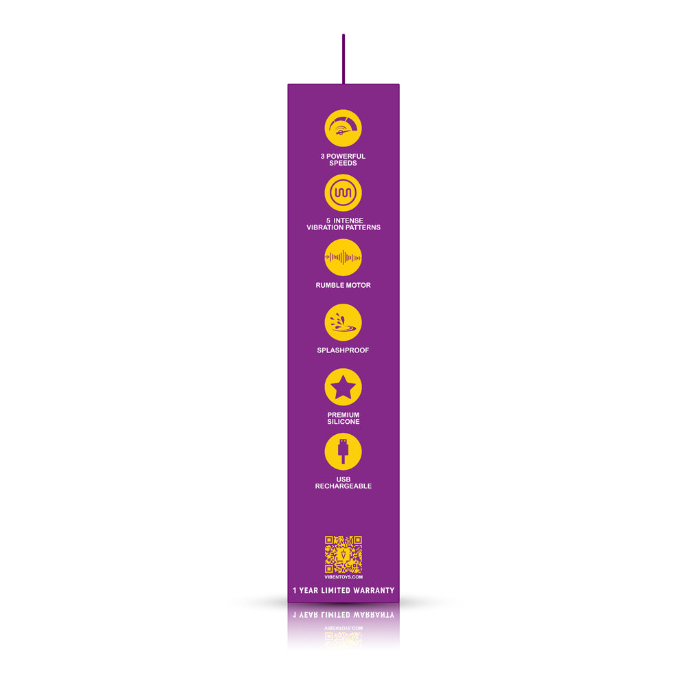 Viben Obsession Wand Massager Violet > Sex Toys > Massage Wands