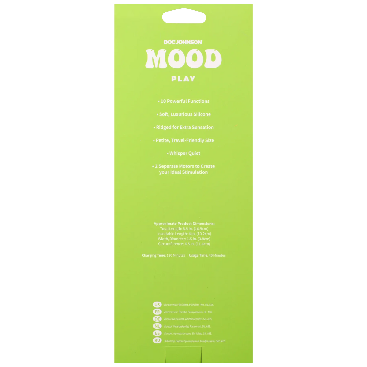 Mood Play - Rechargeable Dual Motor Water Resistant Rabbit Vibrator > Vibrators > Ladies > Rabbit
