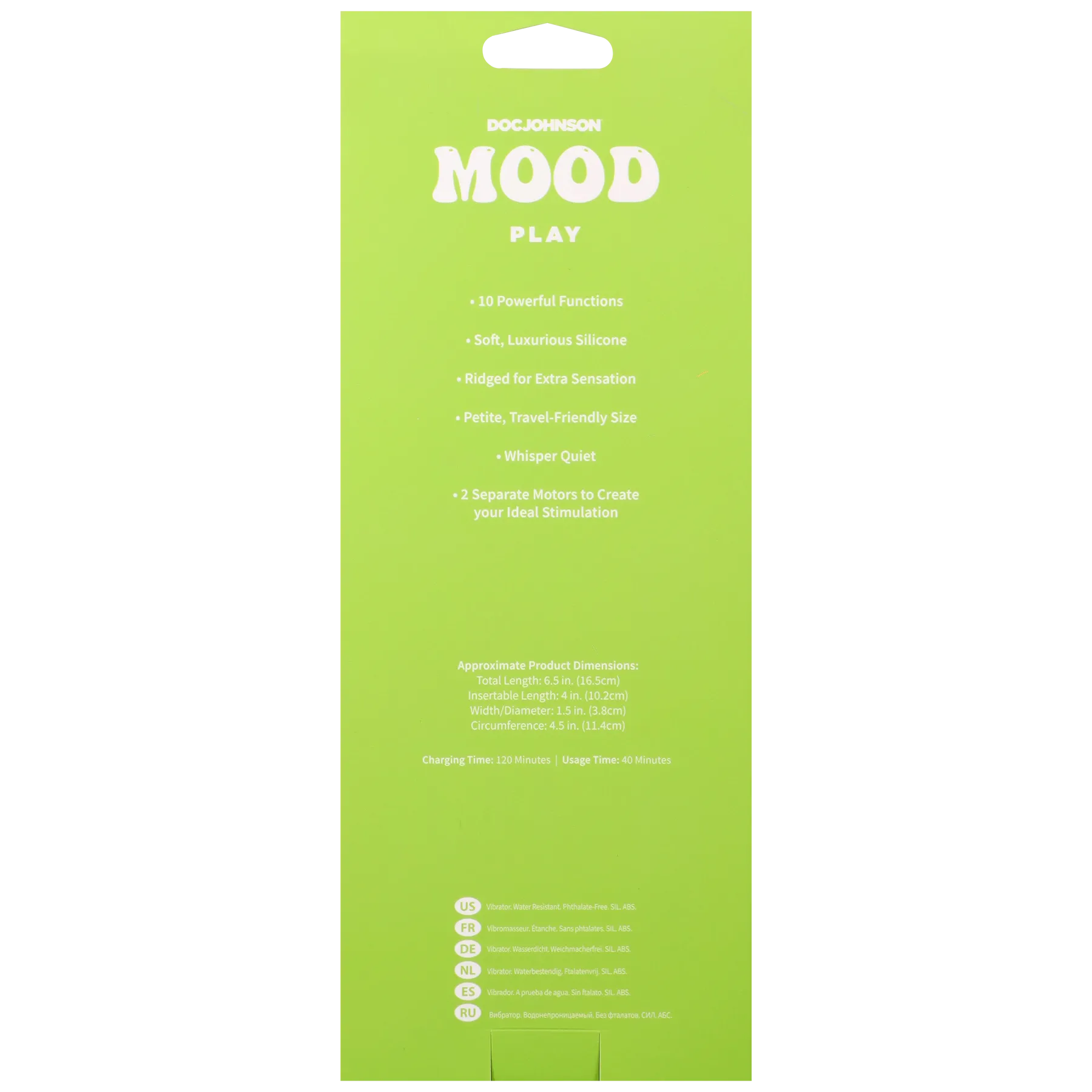 Mood Play - Rechargeable Dual Motor Water Resistant Rabbit Vibrator > Vibrators > Ladies > Rabbit