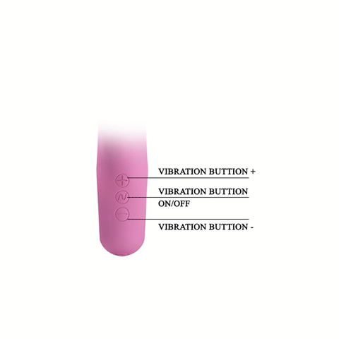 Pretty Love Canrol Silicone Rechargeable G Spot Clitoral Vibrator VIBRATORS-RABBIT