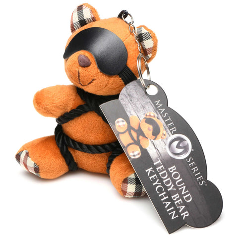 Master Series Rope Teddy Bear Keychain for Adult Fun and Playful Decor Gag Gifts & Novelties