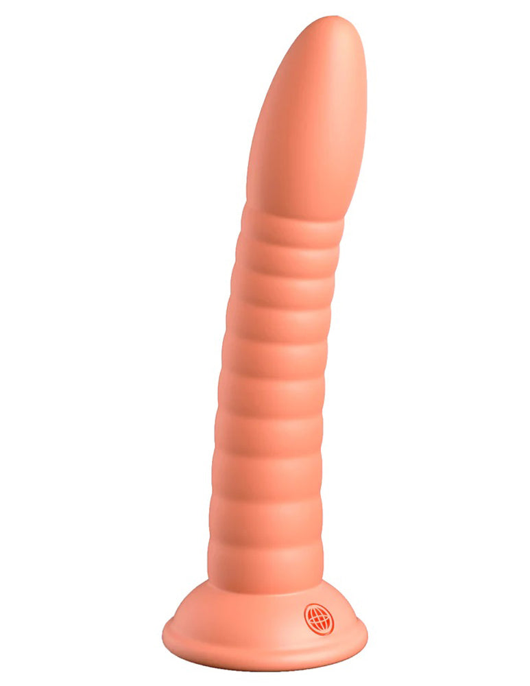 Dillio Platinum Wild Thing Peach 17.8 Centimeter Dong Adult Toy Dongs Neutral