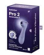 Satisfyer Pro 2 Generation 3 Connect – App-Enabled Waterproof Vibrator > Sex Toys For Ladies > Air Pulsation