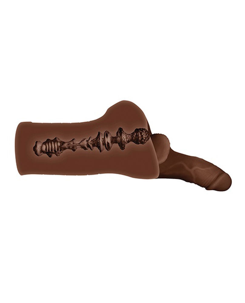 Backdoor Bash Dark Flexible TPE Anal Masturbator Toy for Men Default Title Strokers - Manual