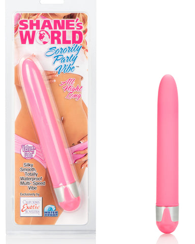 Shanes World Sorority Party Vibe Green Multi-Speed Vibrator Vibrators