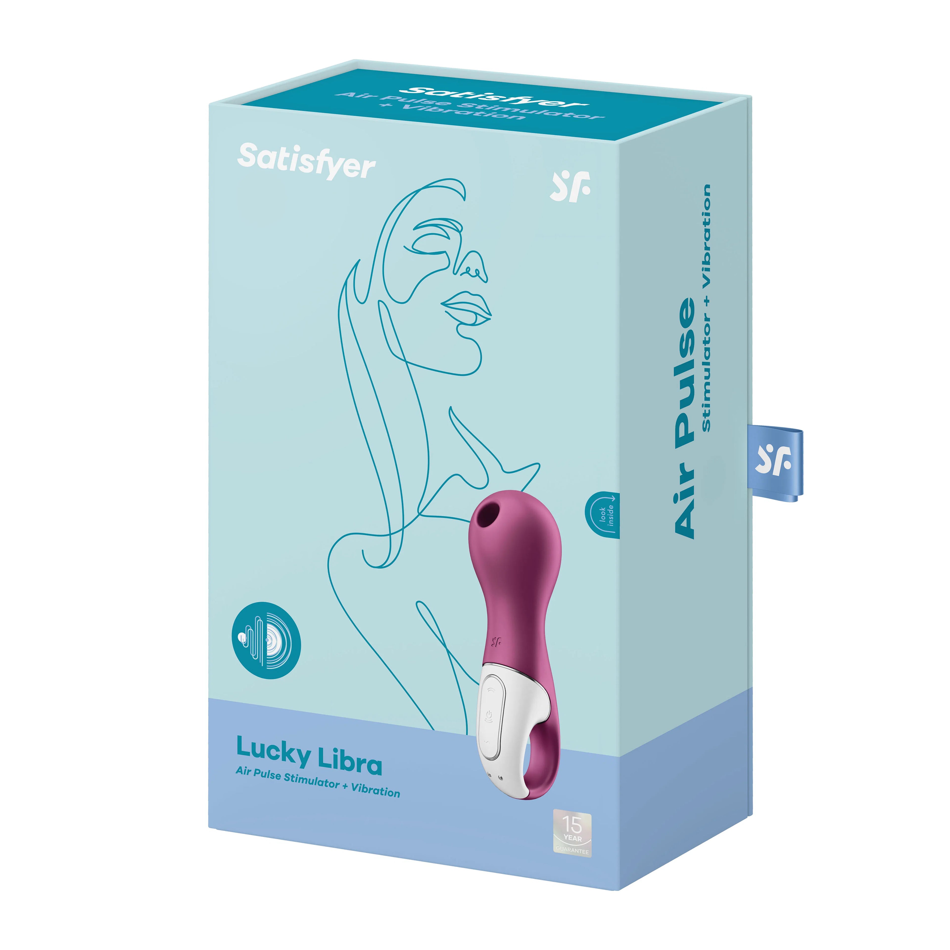 Satisfyer Lucky Libra – Airpulse and Vibrating Clitoral Stimulator > Sex Toys For Ladies > Air Pulsation