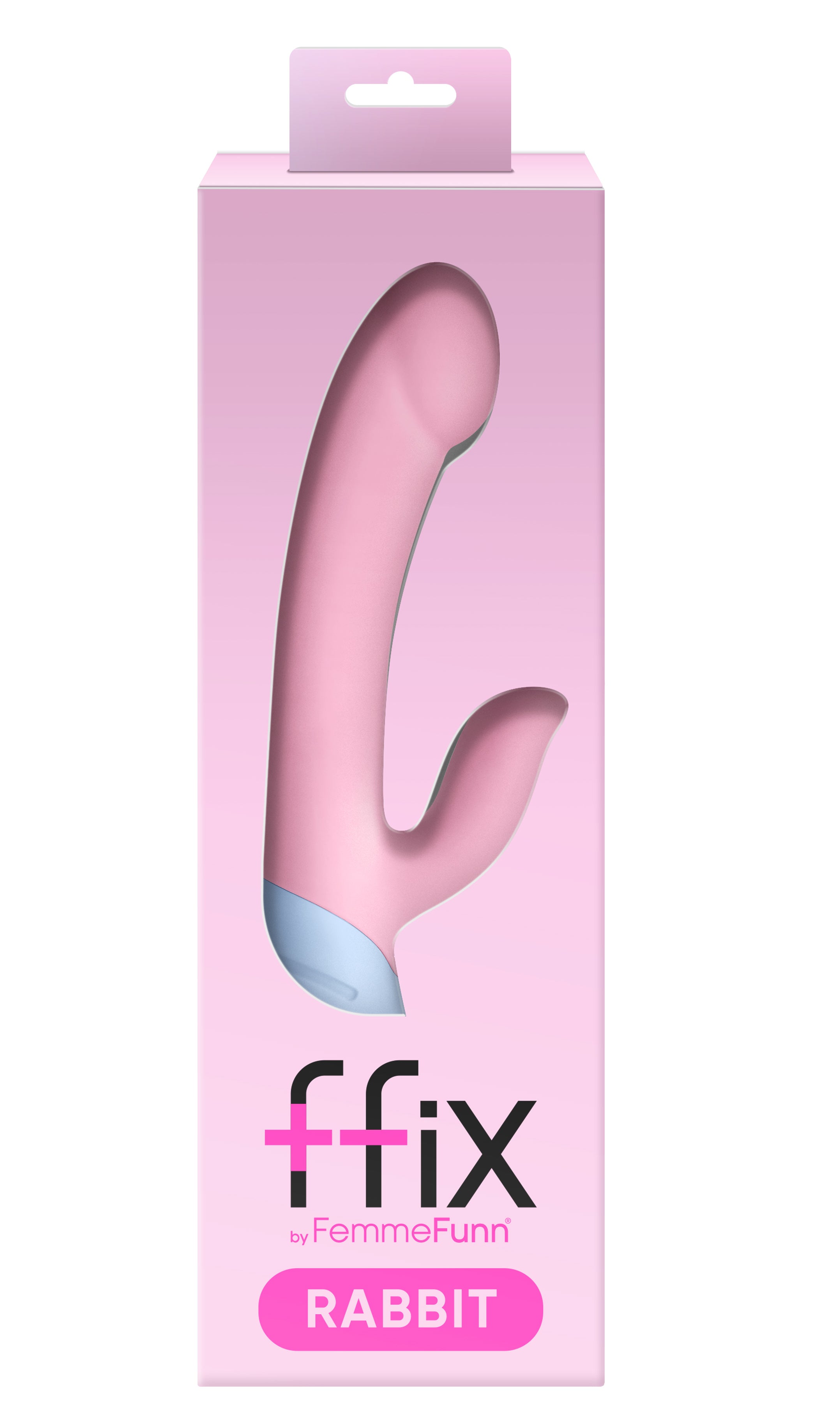 Ffix Rabbit Vibrator Light Pink with 20 Powerful Vibration Modes VIBRATORS-RABBIT