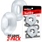 Fit Grips 2-Pack Ergo-Fit Cockrings Clear Clear > Cock Ring > Sets