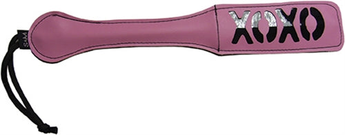 Sex And Mischief Pink Soft Vinyl Paddle For Adult Intimacy Pink Whips & Paddles