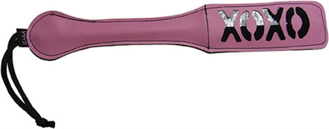 Sex And Mischief Pink Soft Vinyl Paddle For Adult Intimacy Pink Whips & Paddles