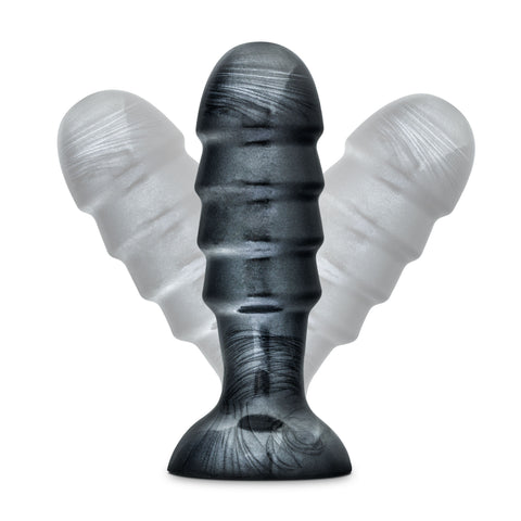 Jet Bruiser Carbon Metallic Black Pro-Sized Anal Plug Toy Butt Plugs