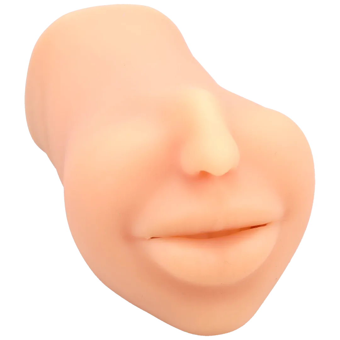 Doc Johnson Super Sucker Ultraskyn Male Mouth Stroker > Sex Toys For Men > Masturbators > Manual