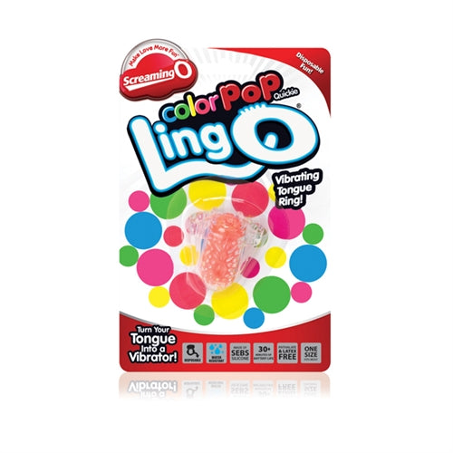 ColorPoP Quickie Ling O Tongue Vibrator – Wireless Disposable Vibrator > Sex Toys > Couples Toys