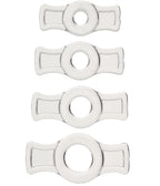 Titanmen Cock Ring Set (Black) – Stretchable Cock Rings Set > Cock Ring > Sets