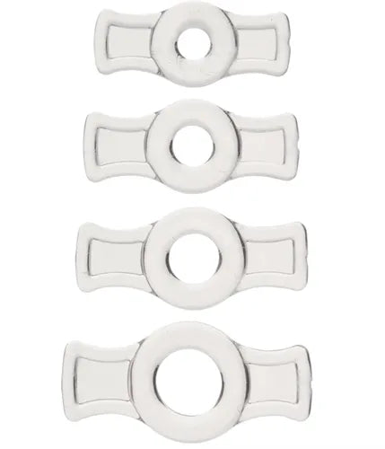 Titanmen Cock Ring Set (Black) – Stretchable Cock Rings Set > Cock Ring > Sets