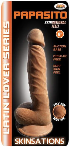 Skinsations Latin Lover 6.5 Inch Realistic Dildo Papi Chulo Dongs Realistic