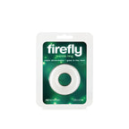 Firefly Bubble Ring Medium Glow in the Dark Cock Ring Super Stretch White > Cock Ring > Single