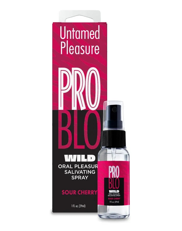 Problo Wild Salivating Spray – Cherry | Grape | Apple | Pineapple | Strawberry Cherry > Lube > Oral Gels & Sprays