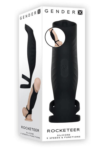 Gender X Rocketeer Vibrating Penis Sleeve > Sex Toys For Men > Penis Sleeves