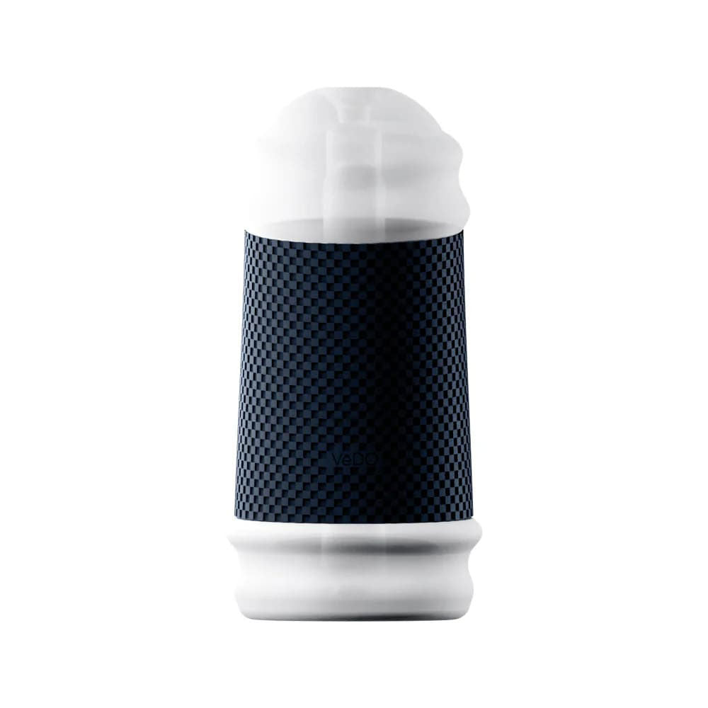 Spank Ultra-Grip Vibrating Stroker (Clear) – Rechargeable 7-Inch Soft TPE Stroker Strokers - Vibrating