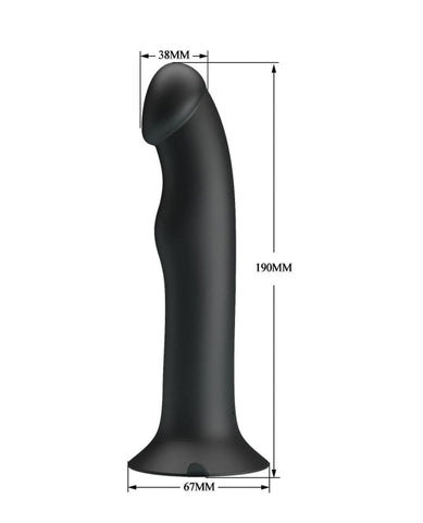 Pretty Love Murray Black Adult Intimacy Toy with 12 Modes DONGS