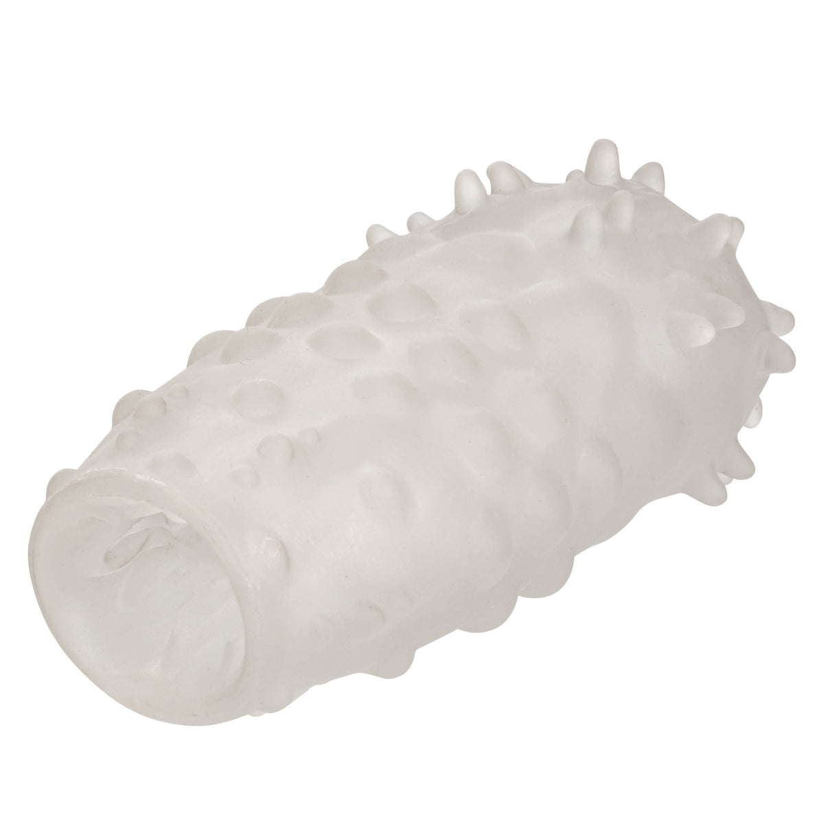 Boundless Reversible Nubby Stroker 4.5 Inch Dual-Texture Clear Compact Male Masturbator > Sex Toys For Men > Masturbators > Manual