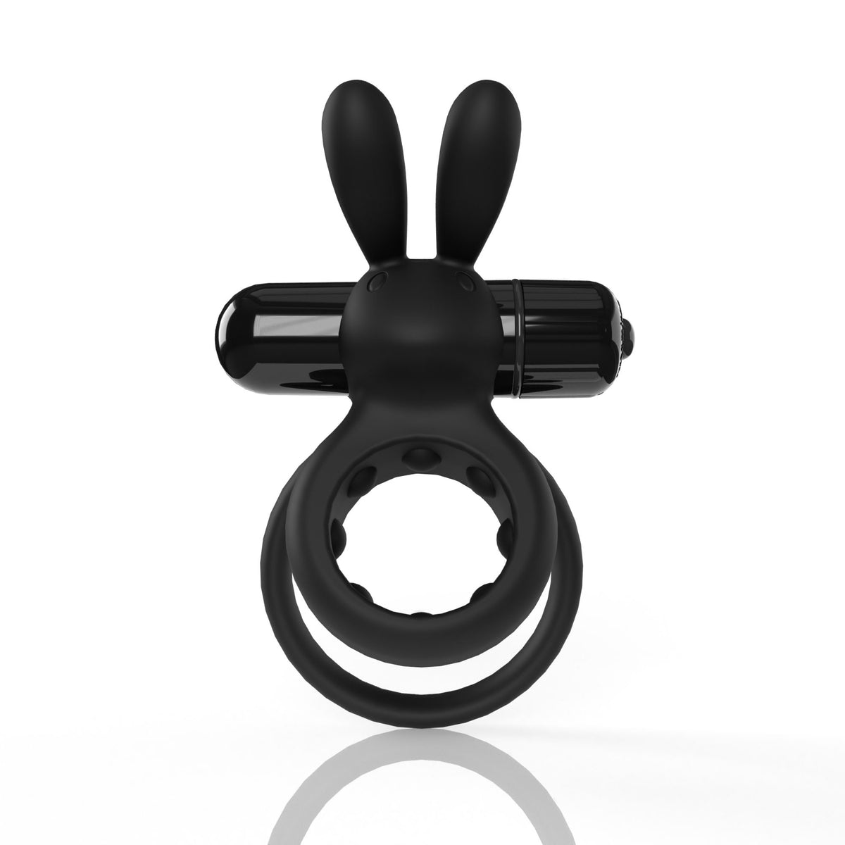 Screaming O 4B Ohare Low Pitch Bass True Silicone Double Ring Rabbit Vibrator > Sex Toys > Couples Toys
