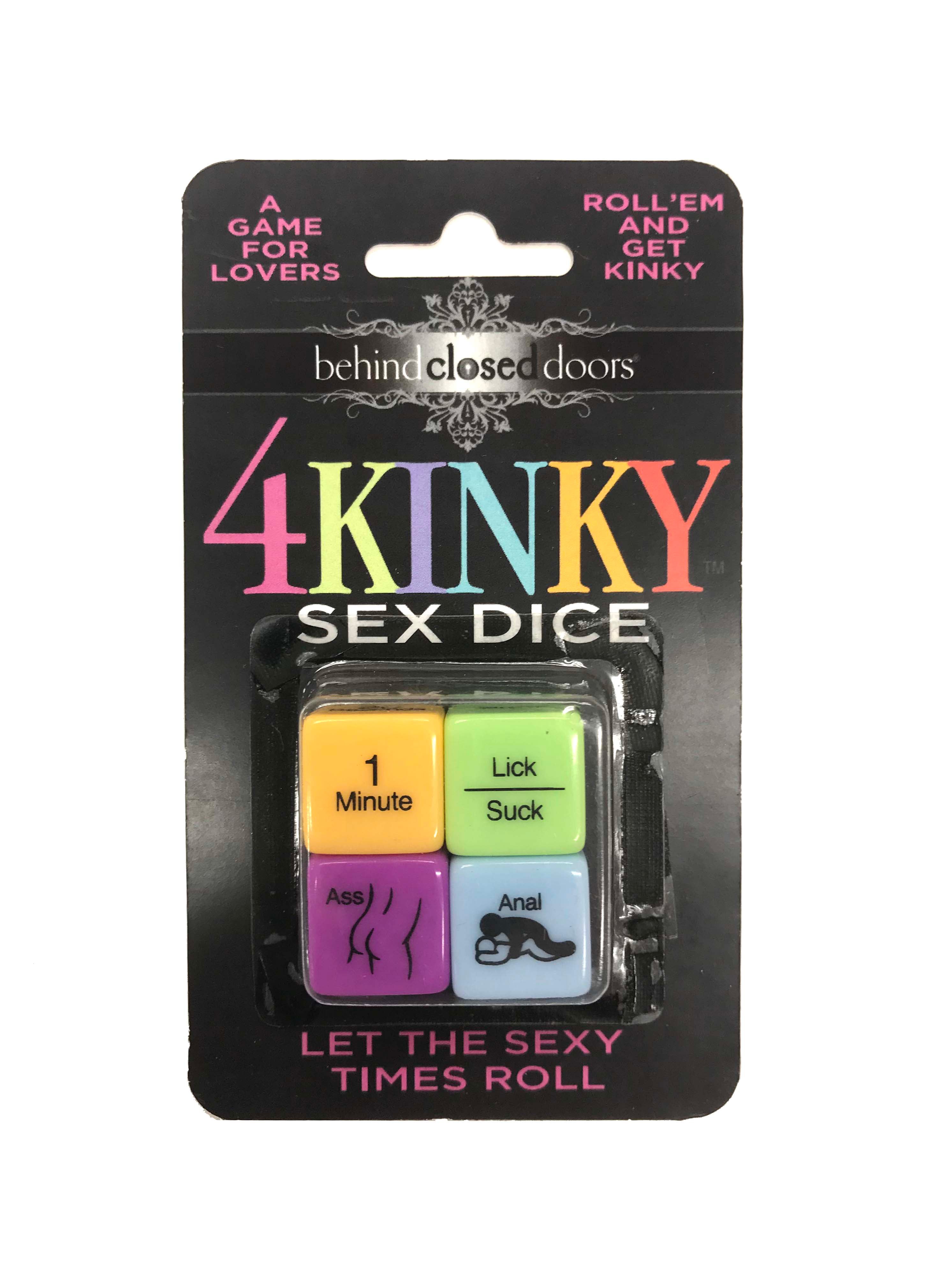 Behind Closed Doors 4 Kinky Sex Dice Game for Couples Default Title Games