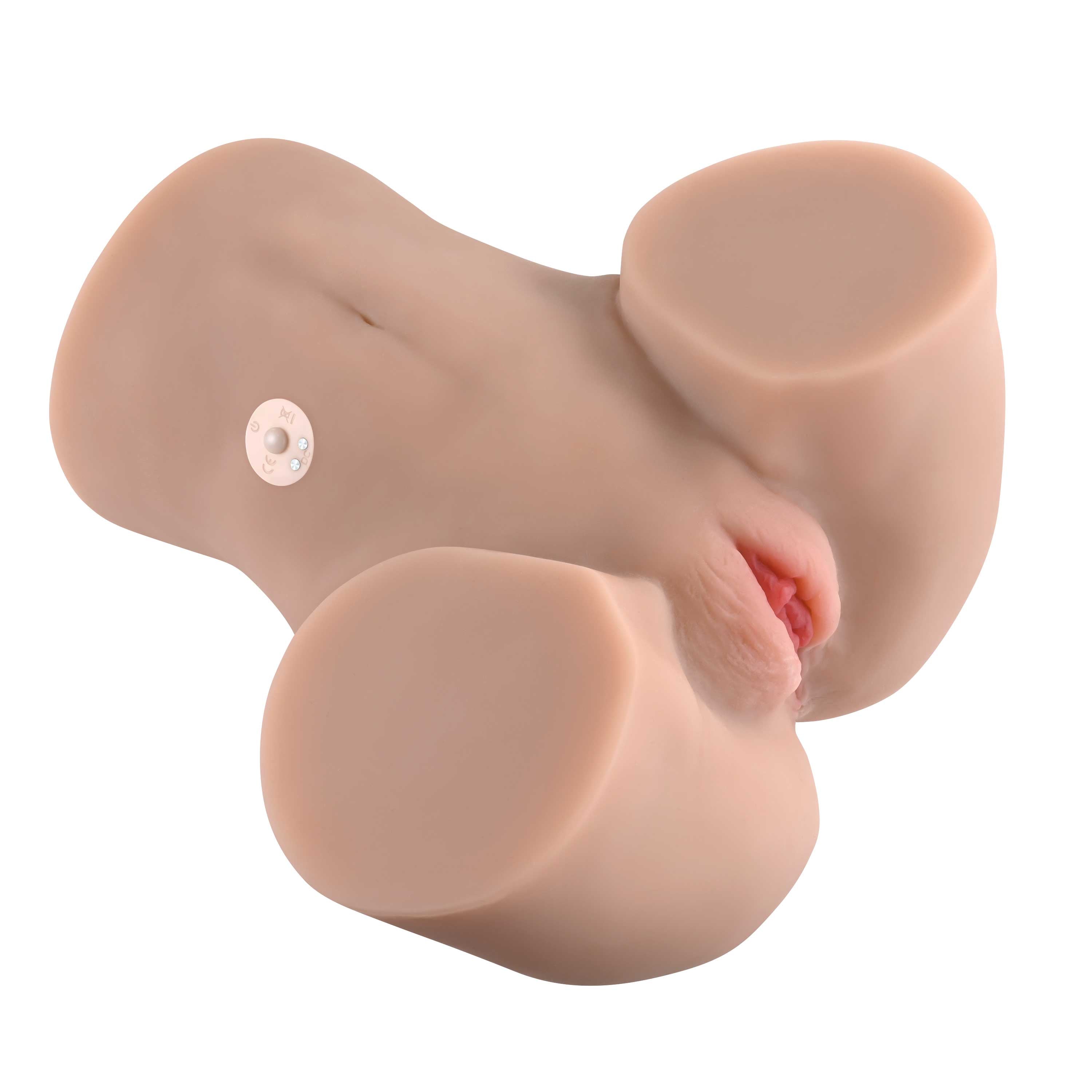 Evolved Novelties Rear Beauty Dual Motor Silicone Stroker Toy Assturbators