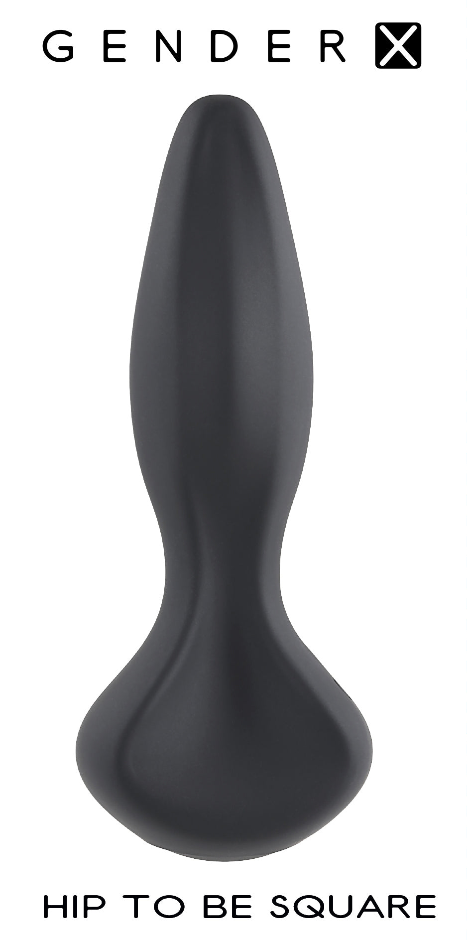 Gender X HIP TO BE SQUARE - 6 Inch Vibrating Plug Butt Plugs - Vibrating