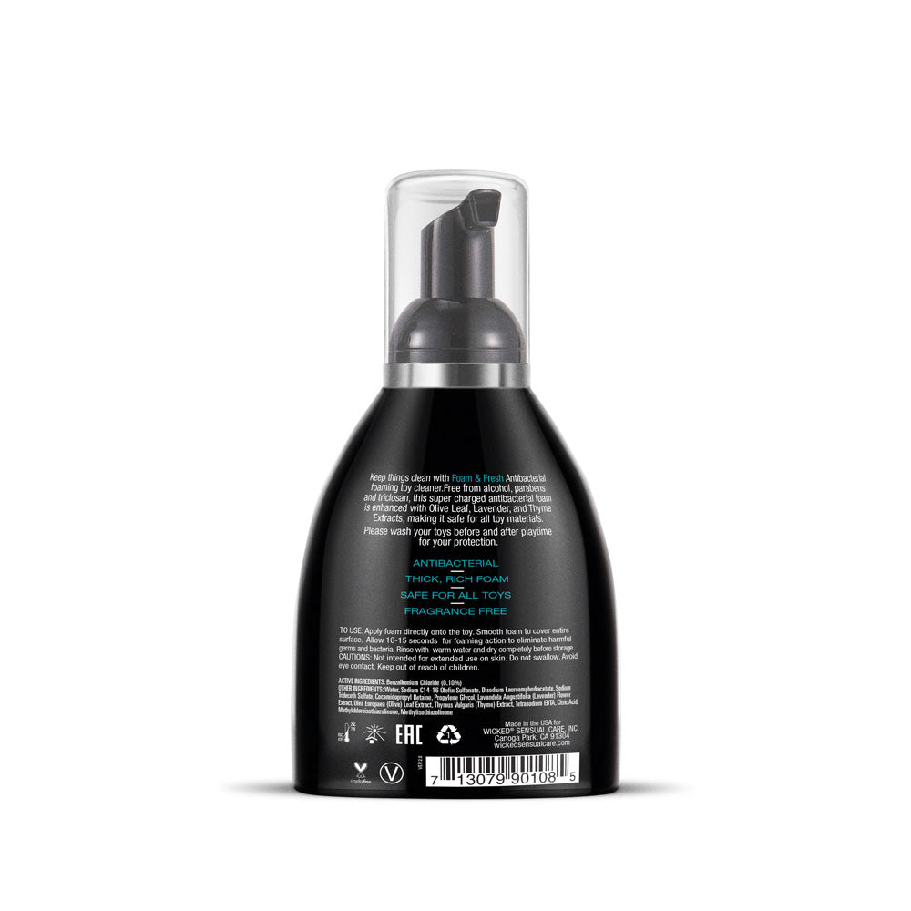 Wicked Foam 'n Fresh Antibacterial Toy Cleaner 240 ml (8 oz) Toy Cleaners