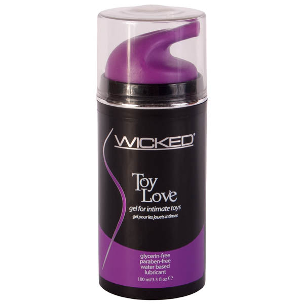 Wicked Toy Love Glycerin Free Water Based Lubricant 100 ml Default Title Lubricants, Creams & Glides