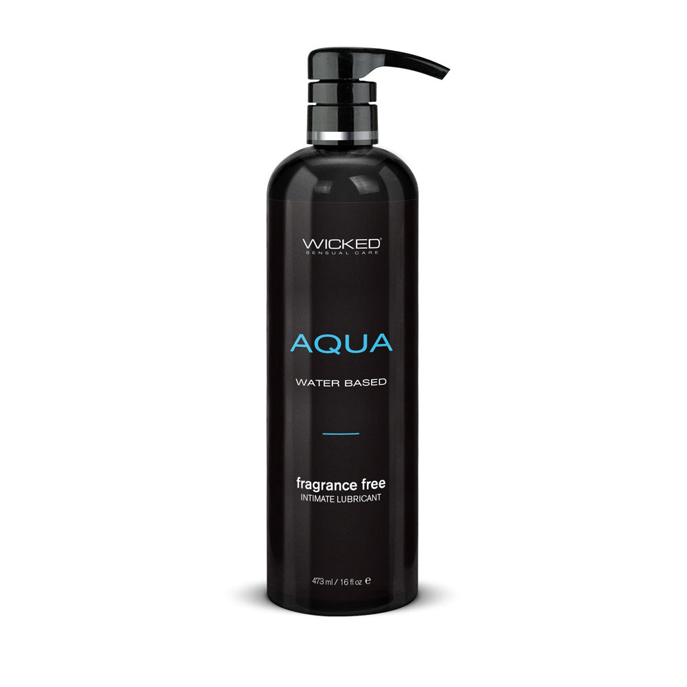 Wicked Aqua Water Based Lubricant 473 Milliliters Default Title Lubricants, Creams & Glides