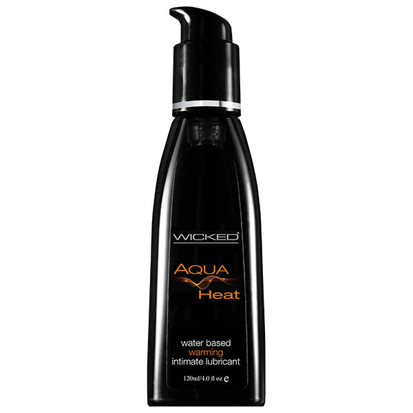 Wicked Aqua Heat Warming Water Based Lubricant 120 Milliliter 4 Ounce Default Title Water Based Lube