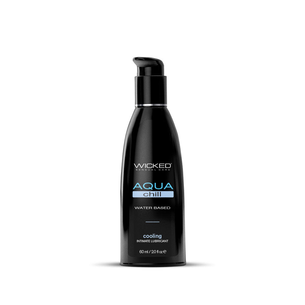 Wicked Aqua Chill Cooling Water Based Lubricant 60ml 2 Ounces Default Title > Lube > Water Based