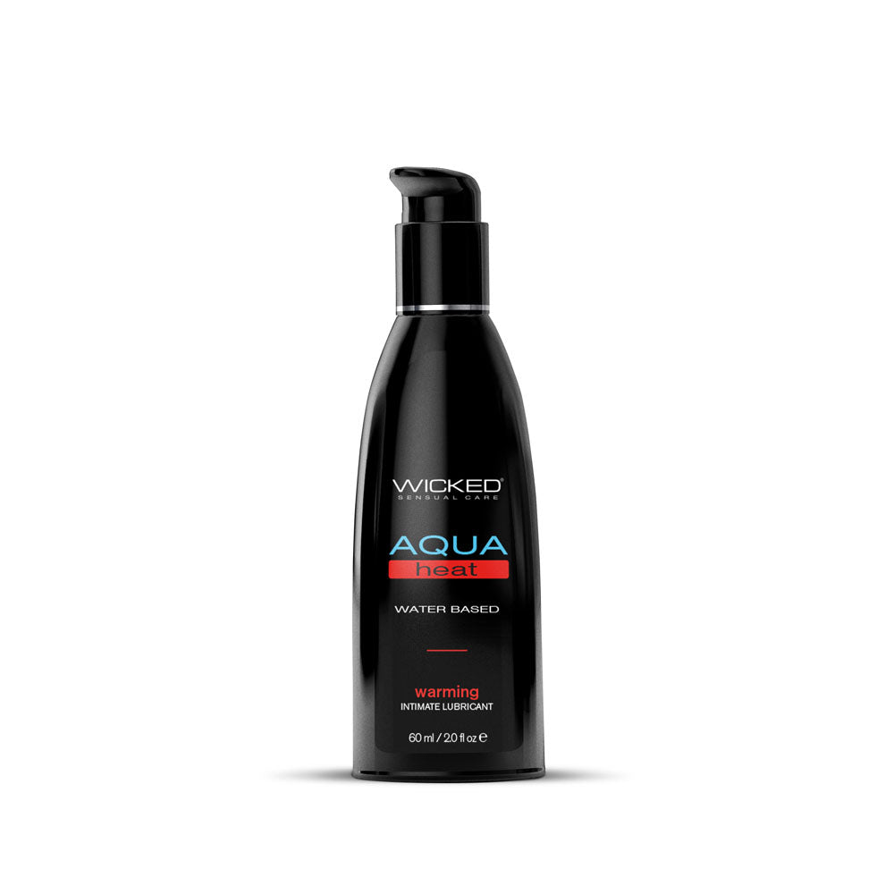 Wicked Aqua Heat Warming Water Based Lubricant 60 Milliliter 2 Ounce Bottle Default Title Water Based Lube