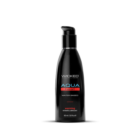 Wicked Aqua Heat Warming Water Based Lubricant 60 Milliliter 2 Ounce Bottle Default Title Water Based Lube