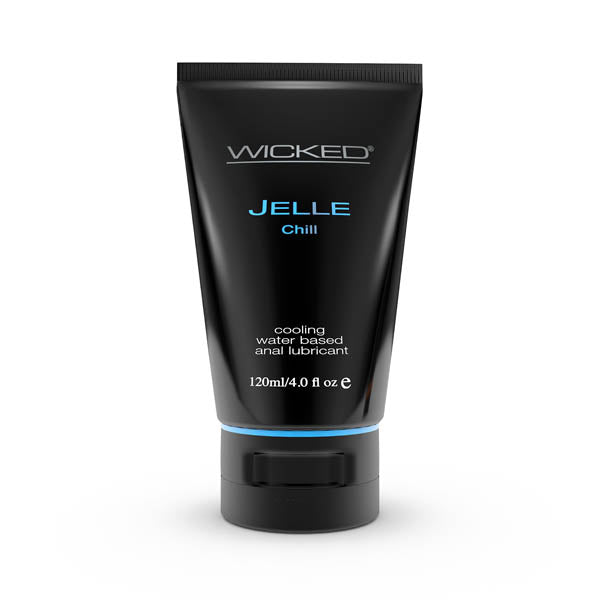 Wicked Jelle Chill 120 ml Cooling Water Based Anal Lubricant Default Title Lubricants, Creams & Glides