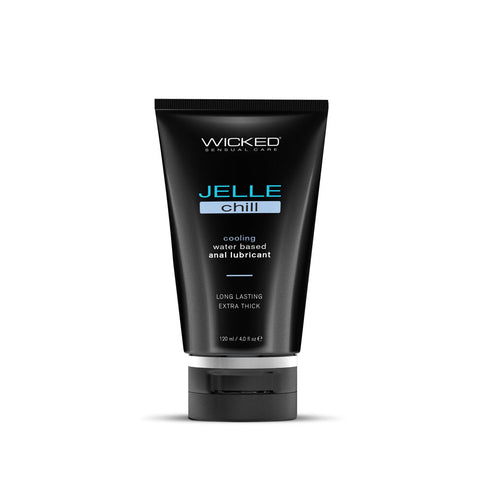 Wicked Jelle Chill 120 ml Cooling Water Based Anal Lubricant Anal Lubricant
