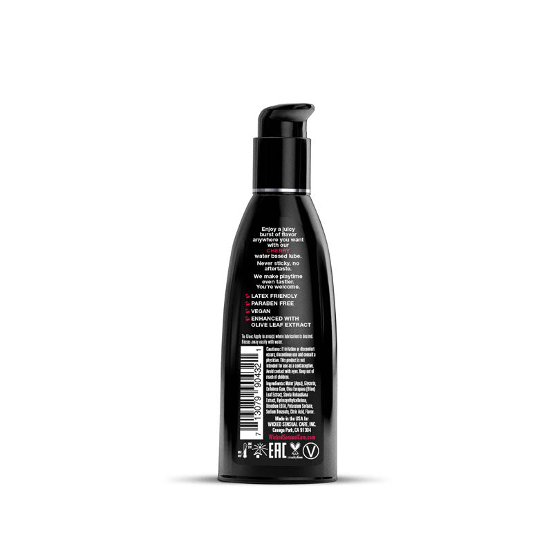 Wicked Aqua Cherry Water Based Lubricant 60ml
