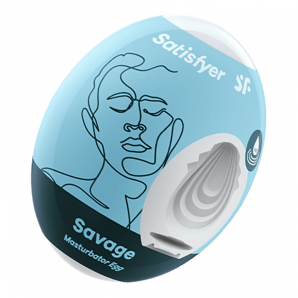 Satisfyer Masturbator Egg Savage Compact Pleasure Toy > Sex Toys For Men > Masturbators Cup