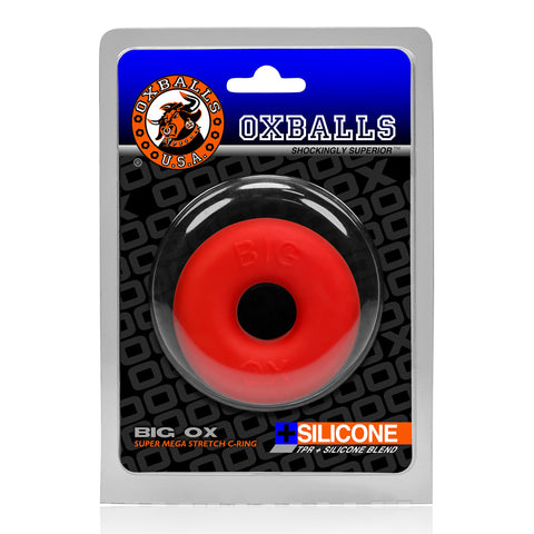 Big Ox Cockring (Red Ice) – Large Durable Cockring COCK RINGS