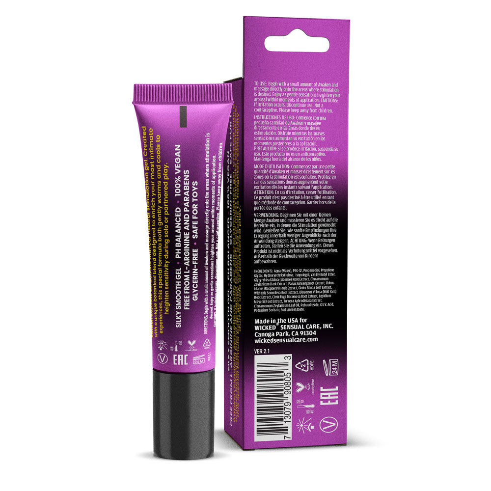 Wicked Awaken Stimulating Gel for Women 8.6ml Tube > Essentials > Womens Enhancers
