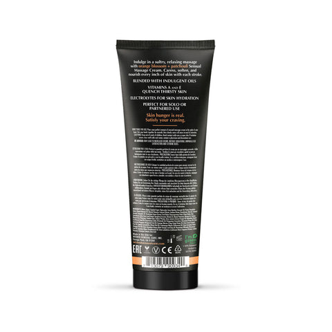 Wicked Orange Blossom and Patchouli Sensual Massage Cream 8 Ounce Flavoured Lube