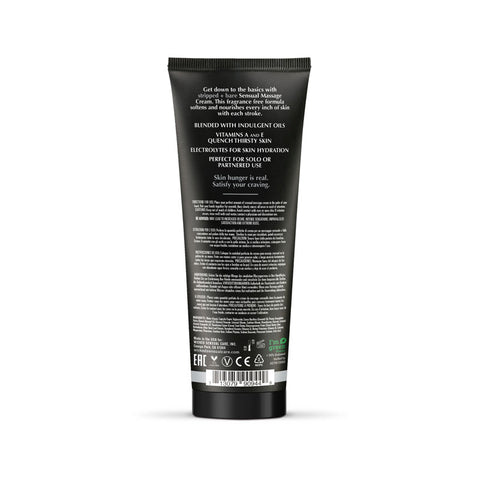 Wicked Stripped Bare Sensual Massage Cream for Intimate Moments Massage Oil