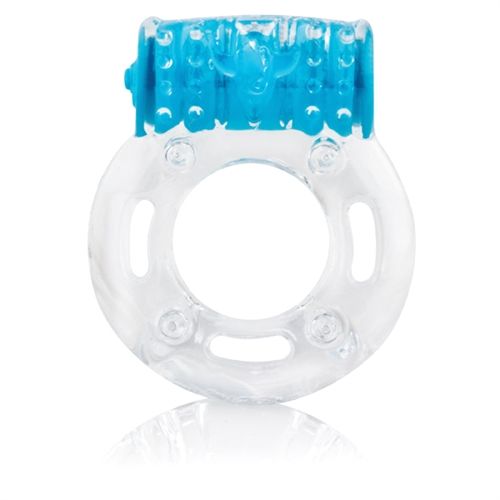 Screaming O Plus Vibrating Erection Ring Blue Disposable Blue Cock Rings Vibrating